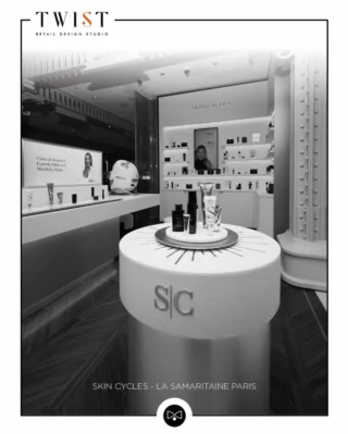 SKIN CYCLES | Beauty stand at La Samaritaine Paris

🙏🏻 Skin cycles for your trust. 

Retail design by @twistandcie team
Production & installations by @instore_factory 

A beautiful project for the House and a strong synergy 

❤️🥂❤️🥂❤️

@twistandcie 
@instore_factory 
@skincycles 
@rcgroup__ 
@samaritaineparis